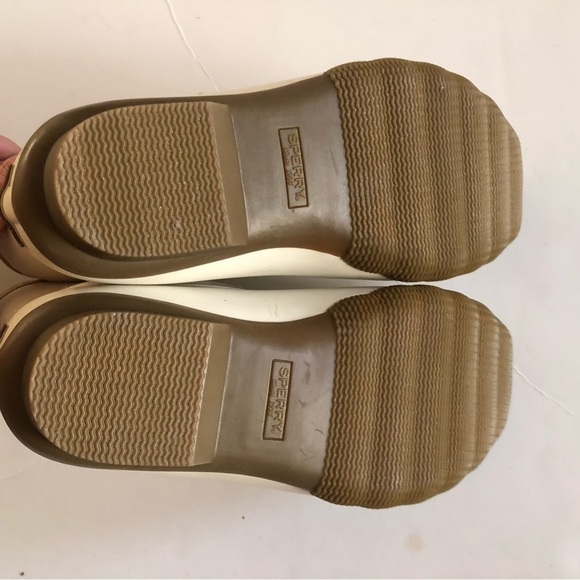 NEW Sperry Saltwater Duckboot Wool Ivory 7 - Picture 6 of 6